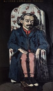 Achille Emperaire (1829-98) c.1868 (óleo sobre tela) de Paul Cézanne