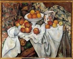 Maçãs e laranjas de Paul Cézanne