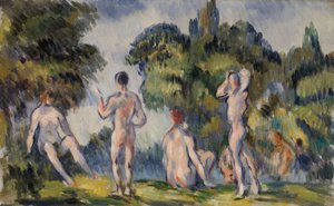 Banhistas de Paul Cézanne