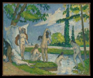 Banhistas de Paul Cézanne