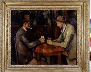 Jogadores de cartas - por Paul Cézanne de Paul Cézanne