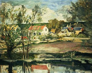 No Vale do Oise; No vale de Oise de Paul Cézanne