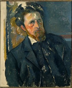Joachim Gasquet (óleo sobre tela) de Paul Cezanne