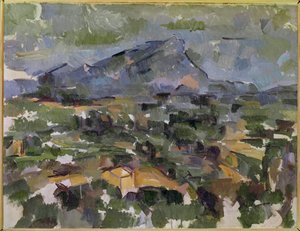 A montanha de Sainte-Victoire de Paul Cézanne