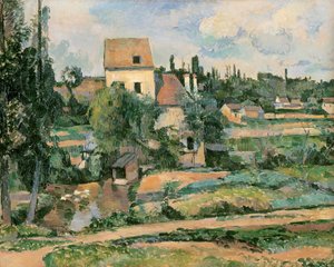Moulin de la Couleuvre em Pontoise de Paul Cézanne
