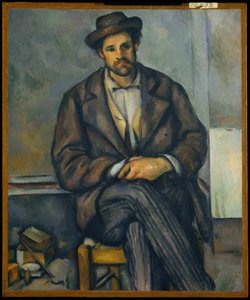 Camponês sentado de Paul Cézanne