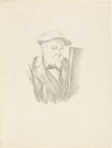 Autorretrato de Paul Cézanne