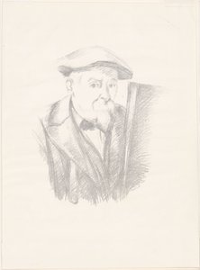 Autorretrato de Paul Cézanne