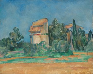 A Torre dos Pombos em Bellevue de Paul Cézanne