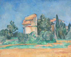 The Pigeon Tower em Bellevue de Paul Cézanne