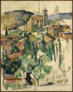 A aldeia de Gardanne de Paul Cézanne