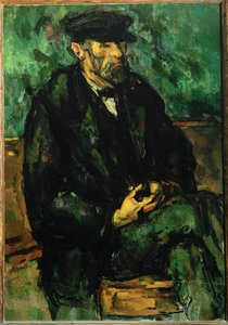 O marinheiro (pintura sobre tela) de Paul Cezanne