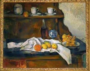 O aparador (pintura sobre tela) de Paul Cezanne