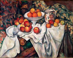 Maçãs e laranjas de Paul Cézanne