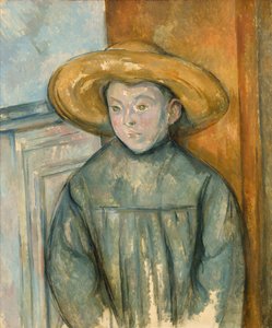 Menino com um chapéu de palha, 1896