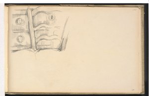 Cadeira e cômoda de Paul Cézanne
