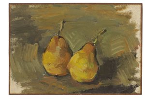 Duas peras, c.1875 de Paul Cézanne
