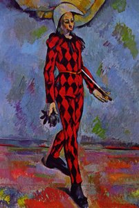 Francês: Arlequin Harlequin de Paul Cézanne