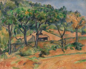 Casa na Provença de Paul Cézanne