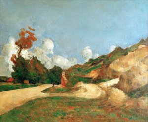 A estrada de Paul Cézanne