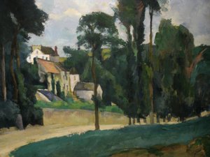 A Route de Pontoise de Paul Cézanne