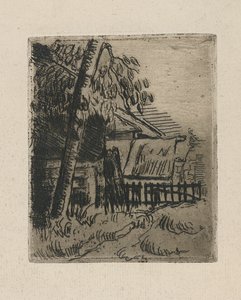Paisagem em Auvers de Paul Cézanne