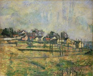 Paisagem, c.1873-77 de Paul Cézanne