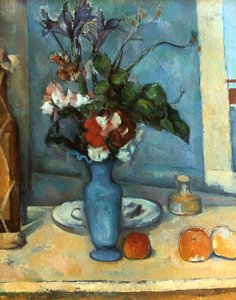 O vaso azul, 1889-1890 de Paul Cézanne