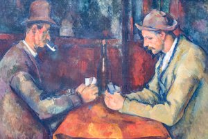 Os jogadores de cartas, de Cézanne, Museu d