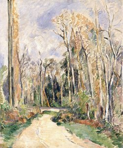 Caminho na entrada da floresta, c.1879 de Paul Cézanne