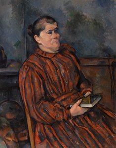 Retrato de uma Mulher de Paul Cézanne