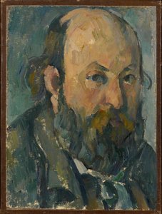 Autorretrato, 1877-1878. de Paul Cézanne