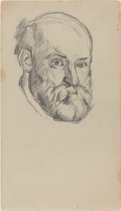 Auto-retrato [reto], c. 18801882. de Paul Cézanne
