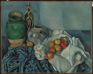 Natureza morta com maçãs de Paul Cézanne