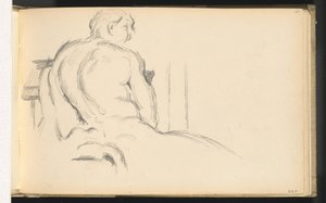 Estudo do "Descanso de Hércules" de Puget de Paul Cézanne