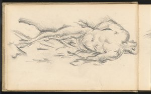 Estudo do "Milo de Crotona" de Puget de Paul Cézanne