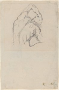Estudo do "Ecorché" [reto] de Paul Cézanne