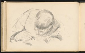 O filho do artista escrevendo de Paul Cézanne