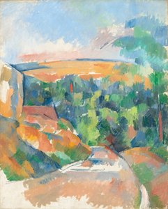A curva na estrada de Paul Cézanne