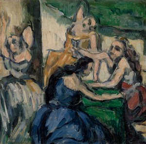 As cortesãs de Paul Cézanne