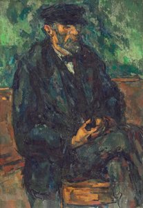 O jardineiro Vallier, 1906 de Paul Cézanne