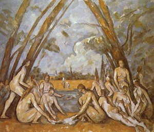 Os grandes banhistas de Paul Cézanne