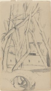 A Pequena Ponte [reto], c. 1880. de Paul Cézanne