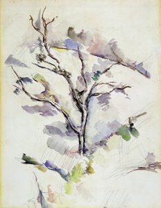 The Oak de Paul Cézanne