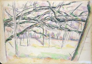 O pomar, c.1895 de Paul Cézanne