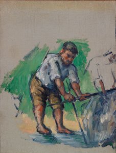 O Perfurador de Poço (Le Foreur) de Paul Cézanne