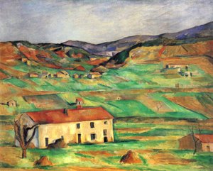 Arredores de Gardanne de Paul Cézanne
