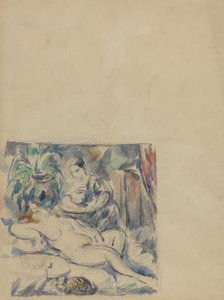 Acordar [verso] de Paul Cézanne