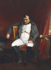 Napoleão em Fontainebleau durante a primeira abdicação - 31 de março de 1814, 1845