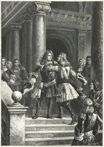 O Marechal Villars e o Príncipe Eugene de Sabóia reúnem-se para negociar o Tratado de Rastatt